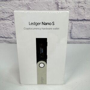 Ledger Nano S Cryptocurrency Hardware Wallet FACTORY SEALED New In Box BTC ETC